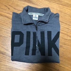 VS Pink Quarter Zip